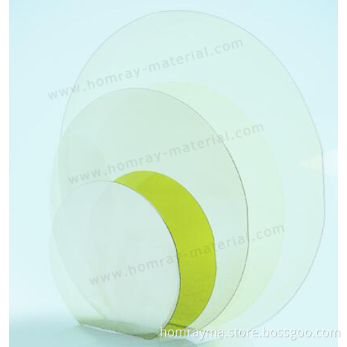 4 inch single crystal substrate SiC wafer Silicon Carbide substrate supplier